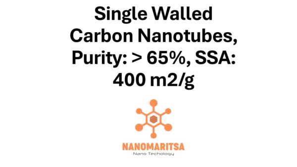 Single Walled Carbon Nanotubes,  Purity: > 65%, SSA: 400 m2/g