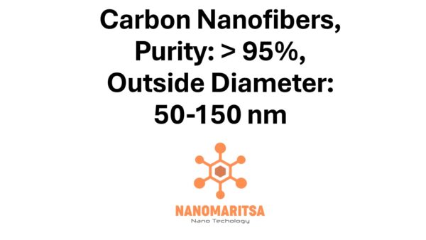 Carbon Nanofibers, Purity: > 95%,  Outside Diameter: 50-150 nm
