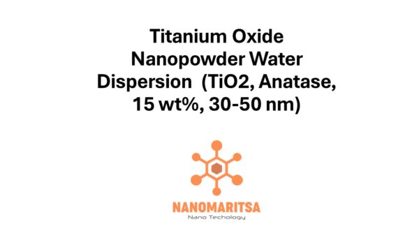 Titanium Oxide Nanopowder Water Dispersion  (TiO2, Anatase, 15 wt%, 30-50 nm)