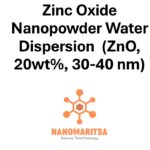 Zinc Oxide Nanopowder Water Dispersion  (ZnO, 20wt%, 30-40 nm)