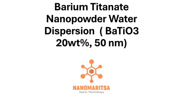 Barium Titanate Nanopowder Water Dispersion  ( BaTiO3, 20wt%, 50 nm)