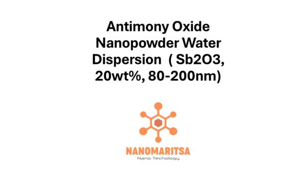Antimony Oxide Nanopowder Water Dispersion  ( Sb2O3, 20wt%, 80-200nm)