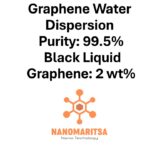 Graphene Water Dispersion, Purity: 99.5%,  Black Liquid, Graphene: 2 wt%