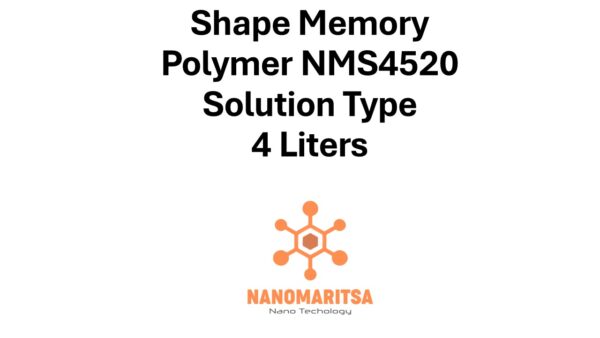 Shape Memory Polymer NMS4520, Solution Type 4 Liters