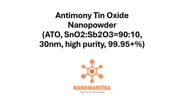 Antimony Tin Oxide Nanopowder (ATO, SnO2:Sb2O3=90:10, 30nm, high purity, 99.95+%)