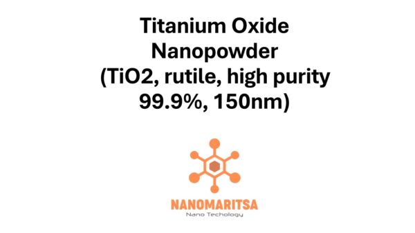 Titanium Oxide Nanopowder (TiO2, rutile, high purity, 99.9%, 150nm)