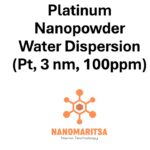 Platinum Nanopowder Water Dispersion  (Pt, 3 nm, 100ppm)