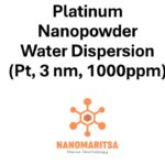 Platinum Nanopowder Water Dispersion  (Pt, 3 nm, 1000ppm)