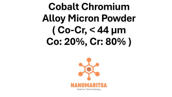 Cobalt Chromium Alloy Micron Powder ( Co-Cr, < 44 µm, Co: 20%, Cr: 80% )